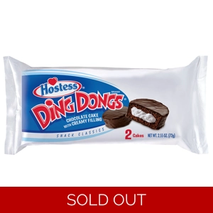 Chocolate Ding Dongs Twin Pack | Hostess American Cakes